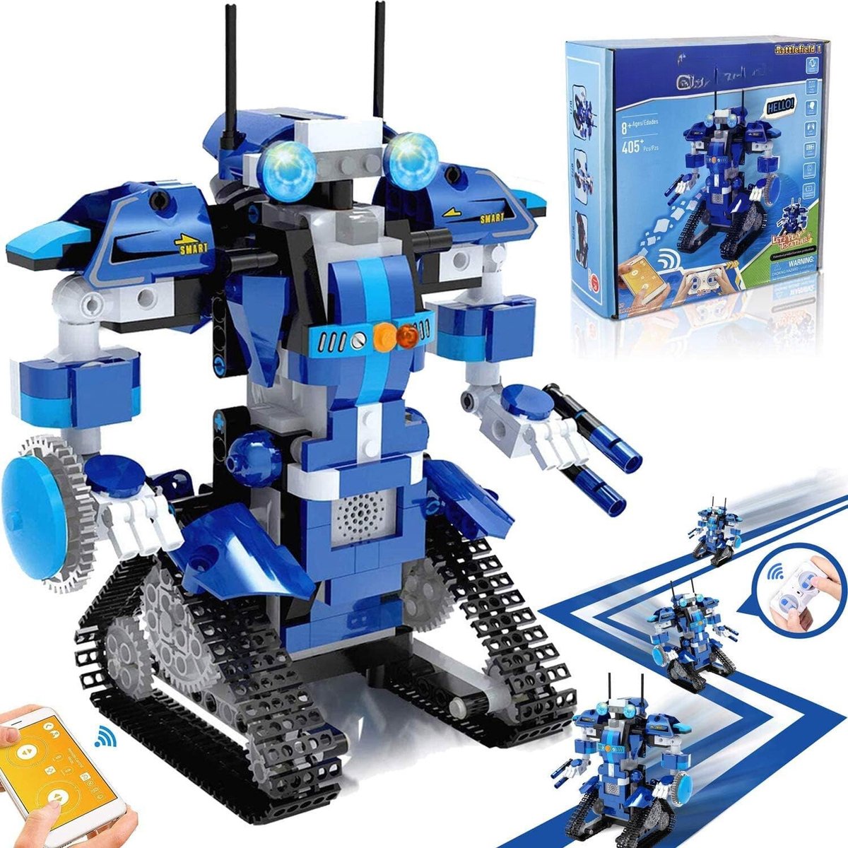   Robot bouwpakket - Educatief Montessori Speelgoed - Experimenteerset - Robot bouwen - Must have voor uw kind!