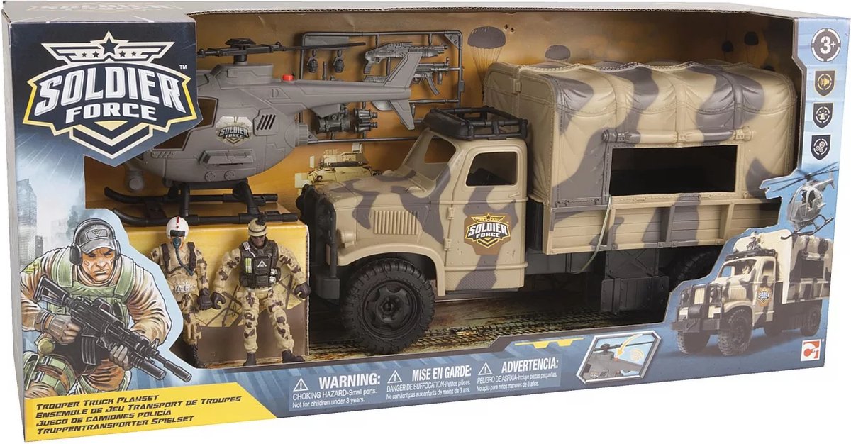 Soldier Force Trooper Truck speelset