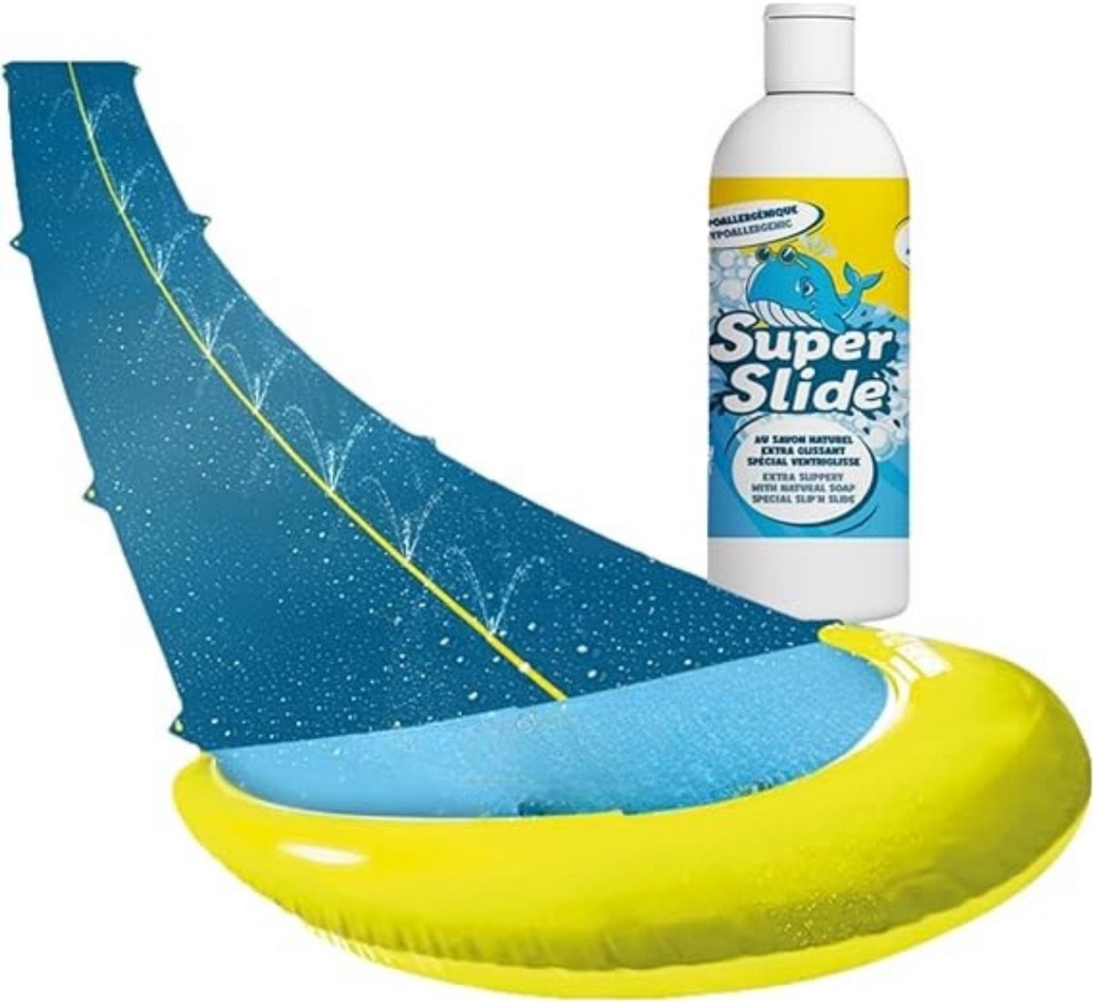   Buikschuifbaan - Waterglijbaan Buikschuifbaan - Waterslide -   - Supersnelle Opblaasbare   Voor Kinderen - Zomers Plezier