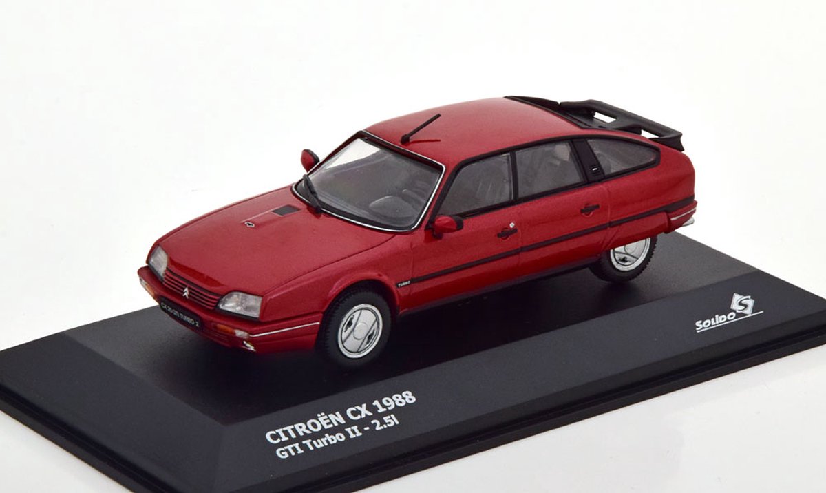 Citroen CX GTI Turbo II 2.5 1988 Florentin red 1:43