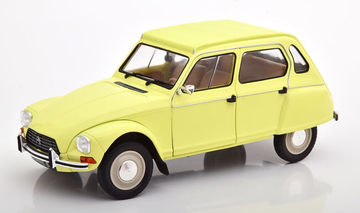 Citroen Dyane 6 1967 Geel 1-18 Solido