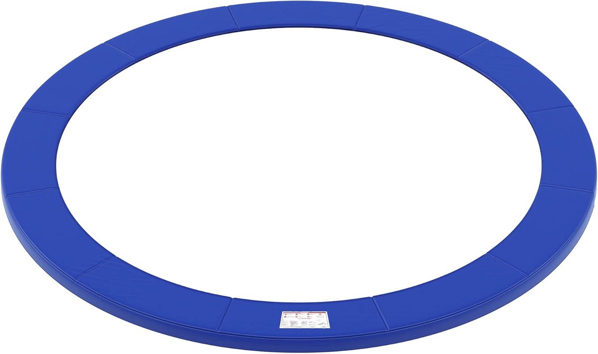 SONGMICS Trampoline Beschermhoes – Diameter 427 cm – Randafdekking voor Veren – Veiligheidsmat – UV-bestendig – Scheurbestendig – Trampoline Accessoire – Maat