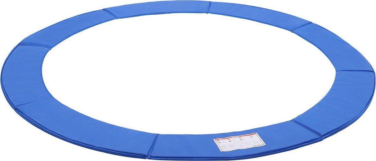 SONGMICS trampoline randafdekking 244 cm Ø 244cm 30 cm breed randafdekking veerafdekking 100% UV-bestendig scheurvast STP8FT