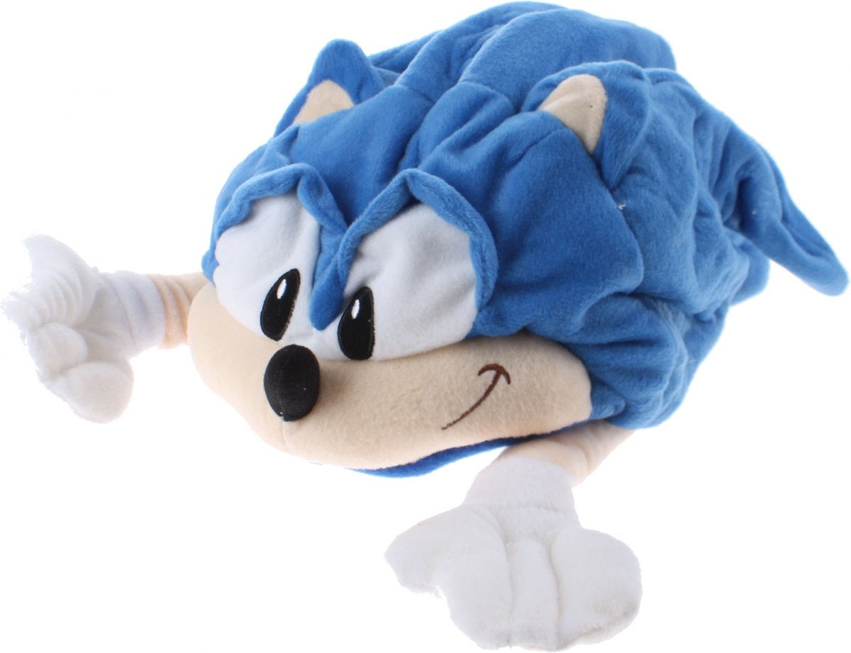 Sonic Classic Muts The Hedgehog Polyester Blauw One Size