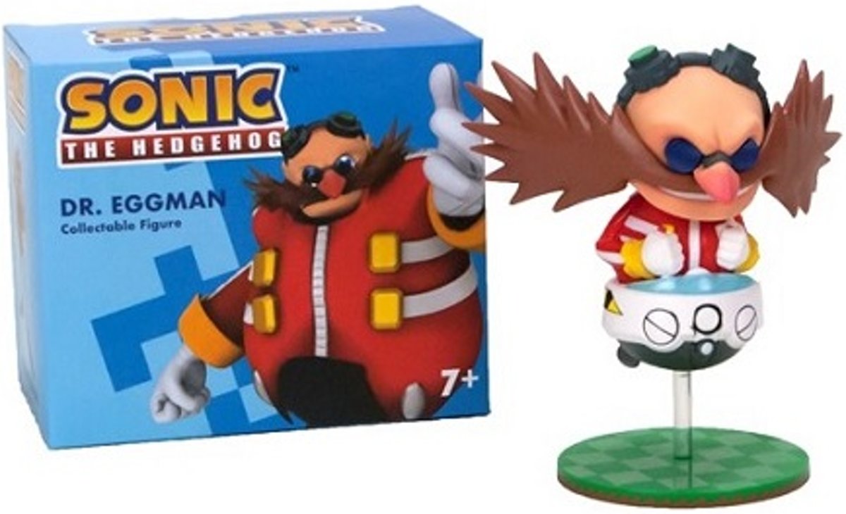 Sonic DR. Eggman - Collectable Figuur (8CM)