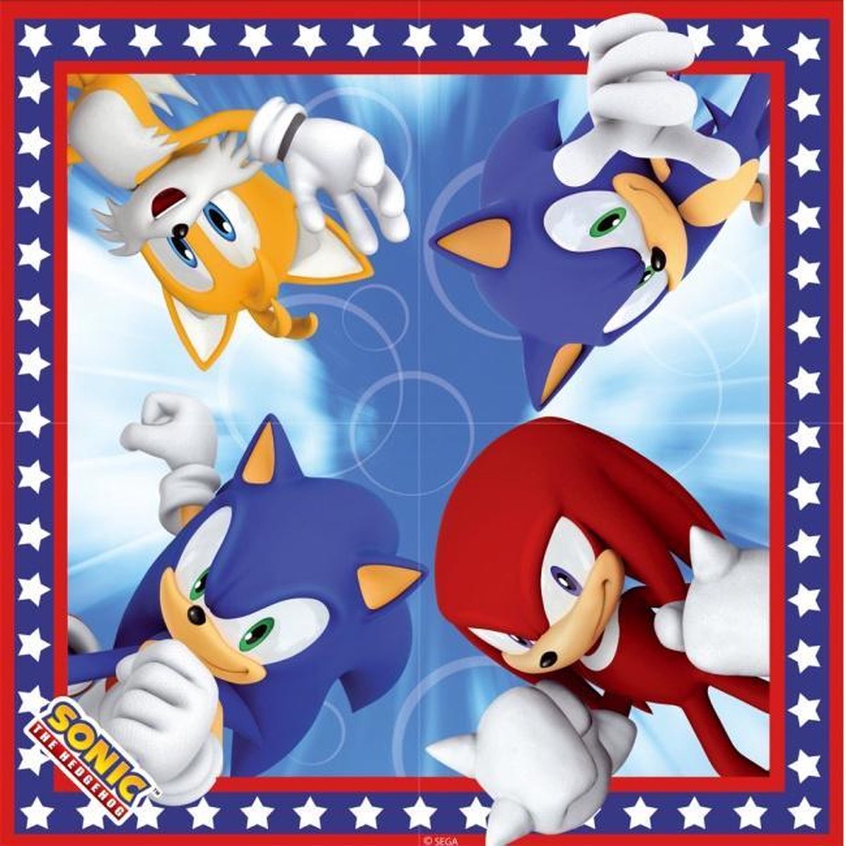 Sonic The Hedgehog party servetten 16 st.