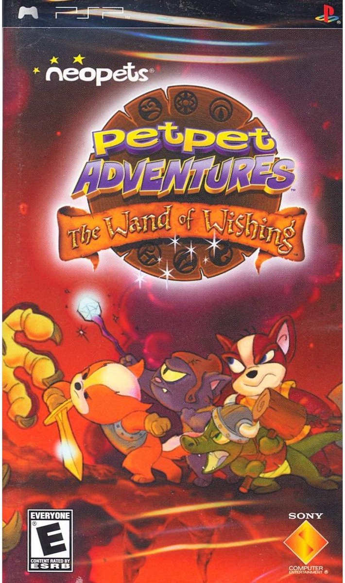 Petpet Adv.: Wand Of Wishing Psp