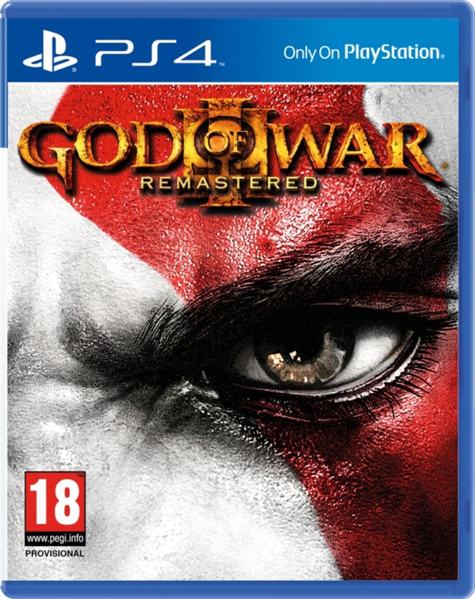 God of War III (3) Remastered / PS4 (Cover EN/FR/AR/PT)