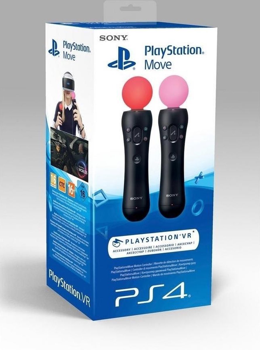 PS Move Twin Pack (PSVR Compatible)