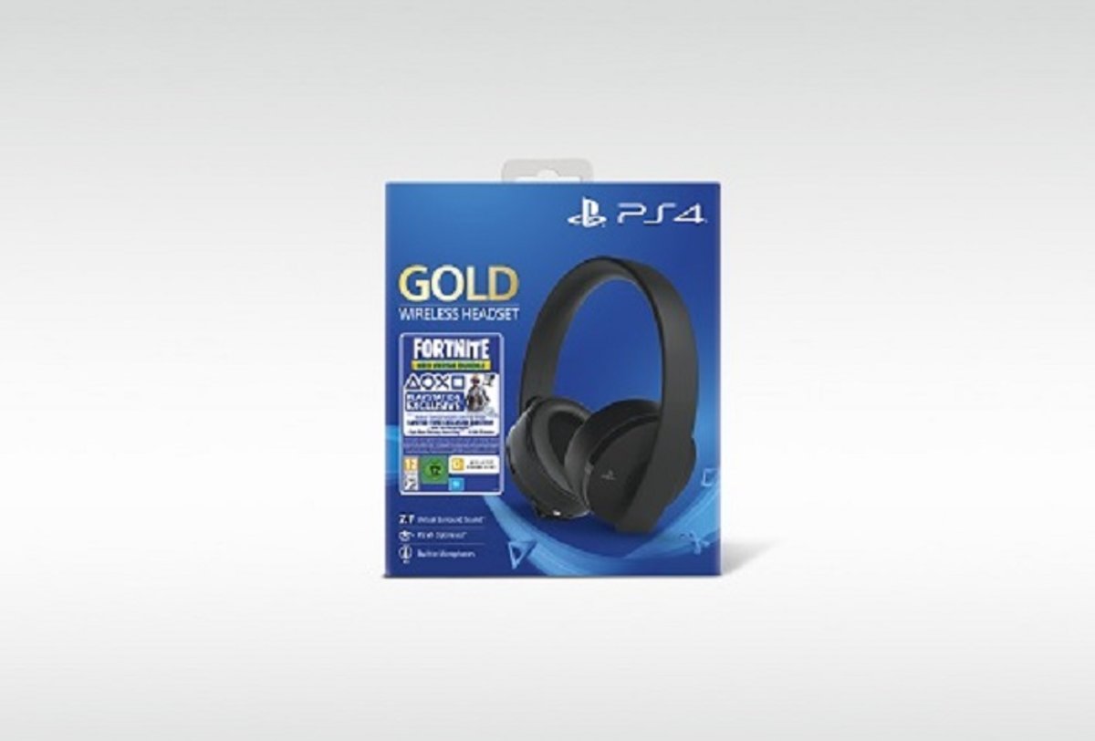 PS4 Gold Headset + Fornite VCH 2019)