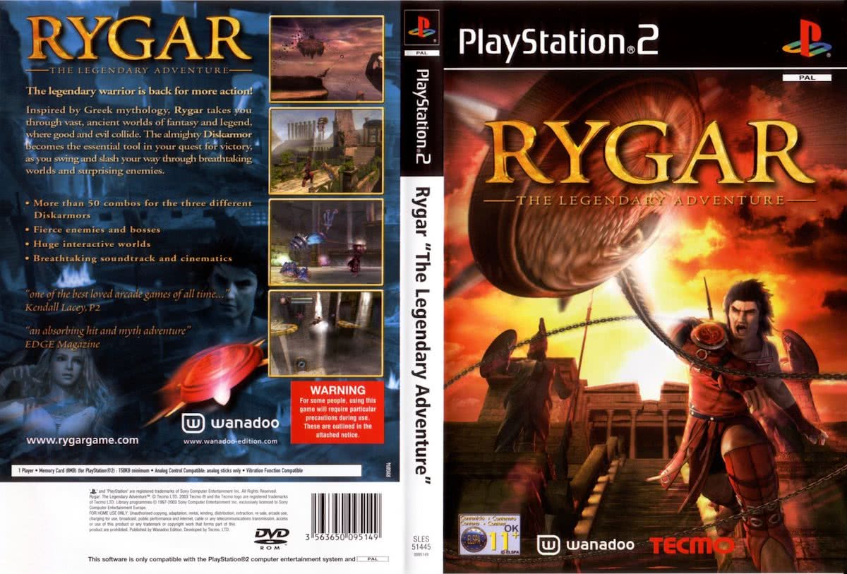 Rygar : The Legendary Adventure (PS2)