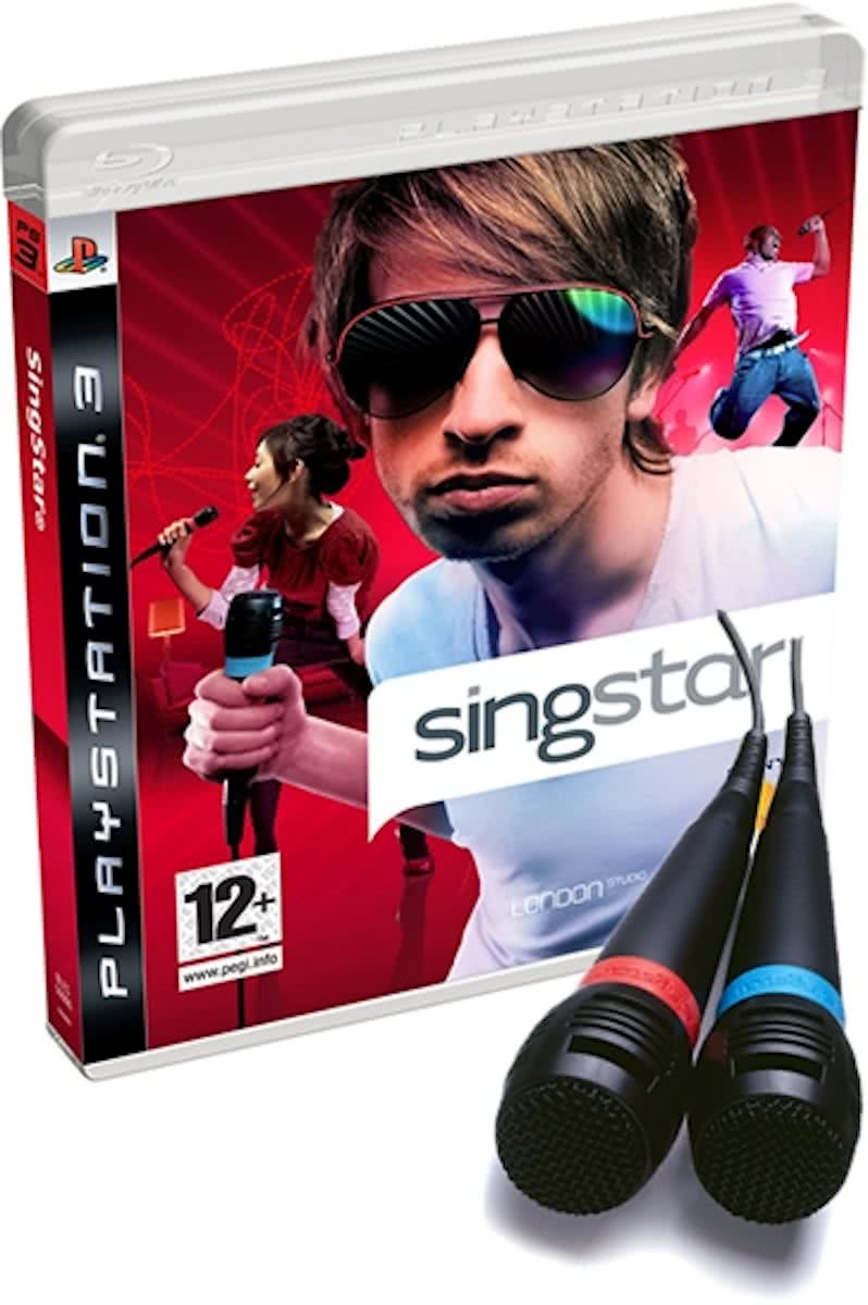 Singstar + 2 Microfoons