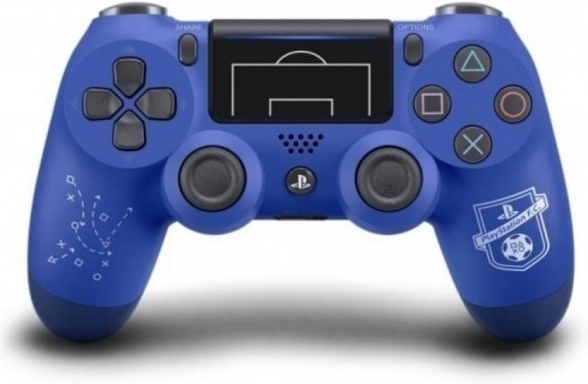 Sony Official PlayStation 4 Dualshock 4 Controller - Version 2 - Playstation F.C. - EN/AR - PS4