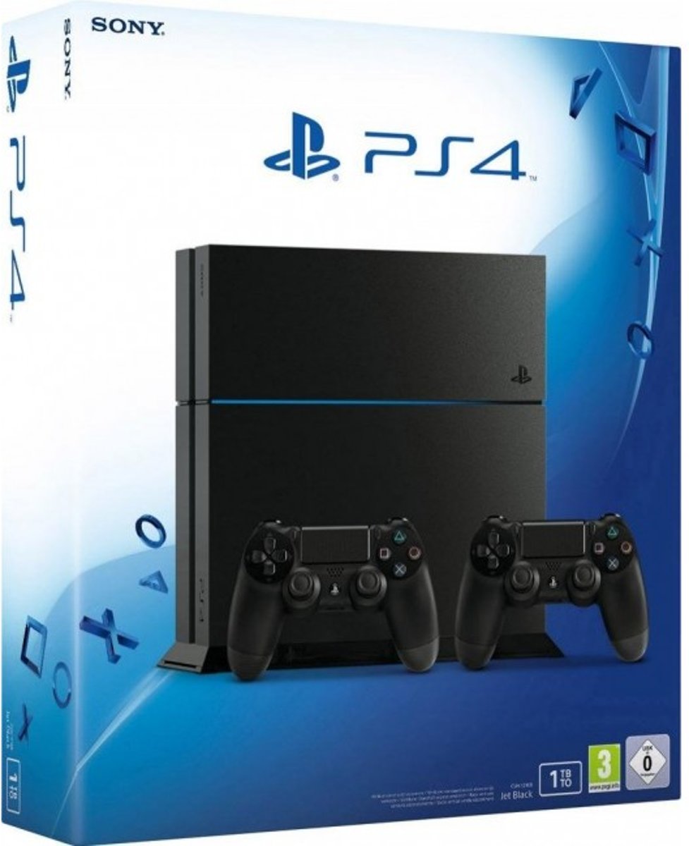 Sony PlayStation 4 Console - 1TB - Zwart - PS4