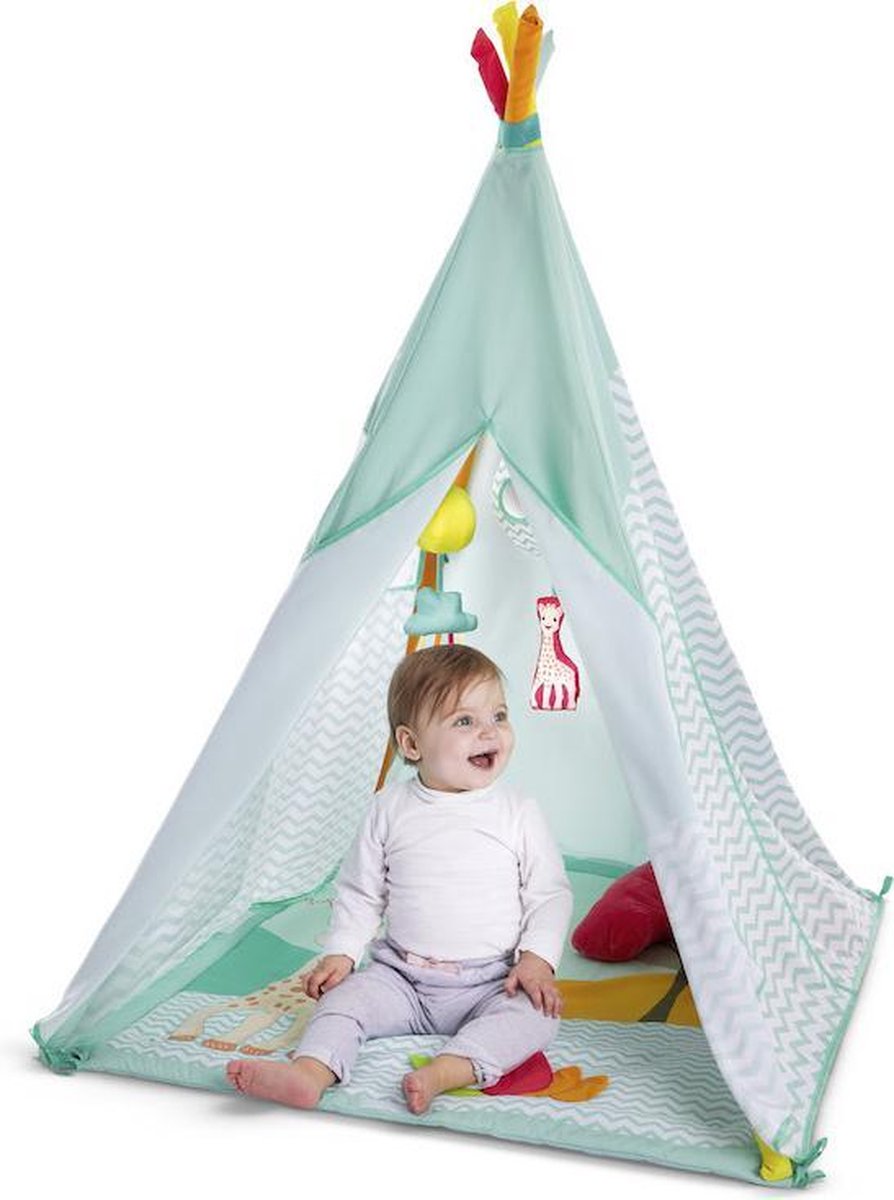 Sophie de giraf activiteiten Tipi tent 113 x 90 x 90 cm