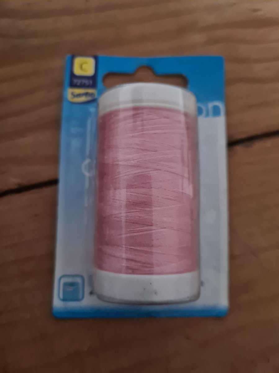 250m Polyestergaren roze Sorbo