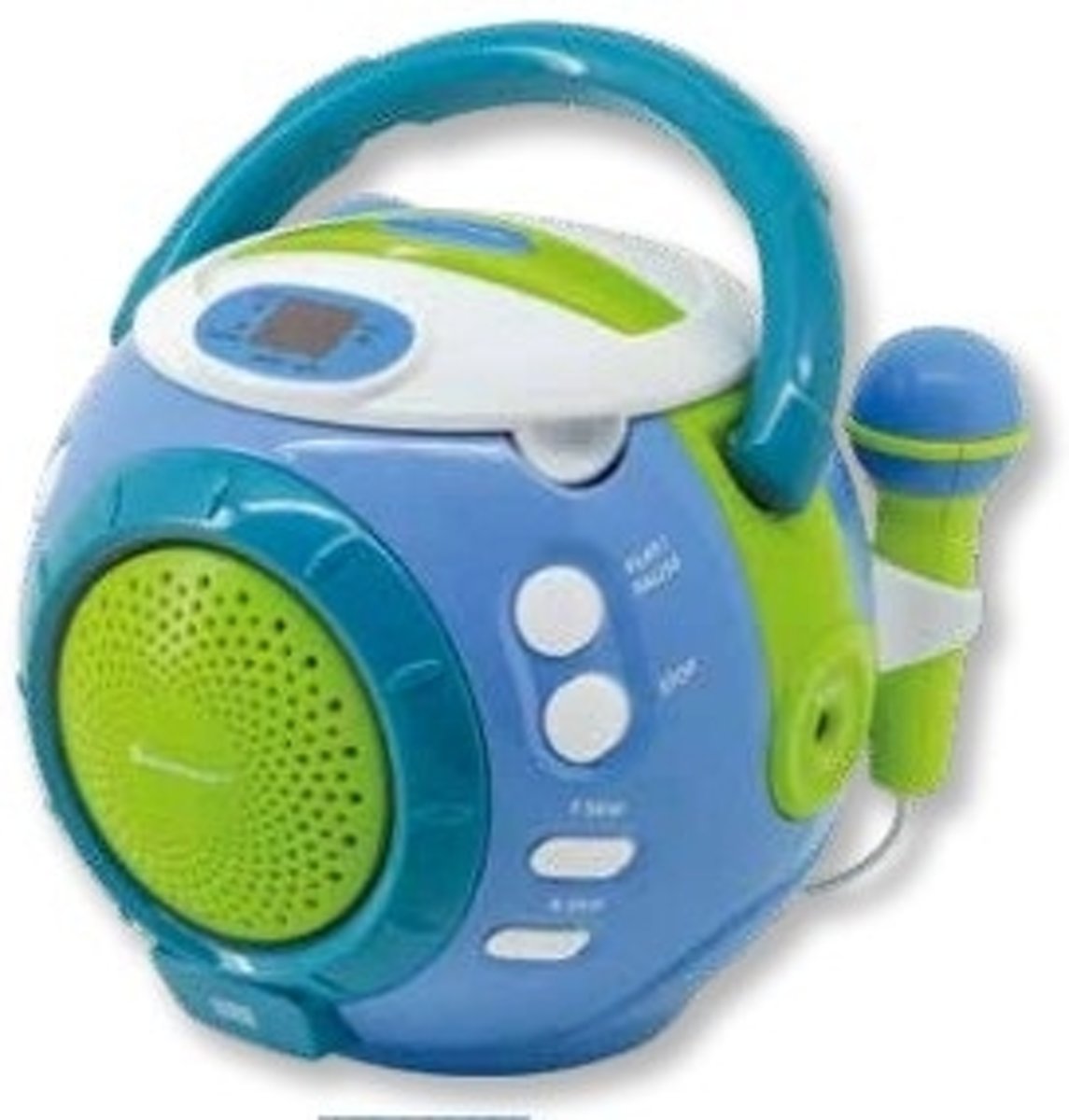   KCD1600BL Draagbare kinder CD-speler met microfoon