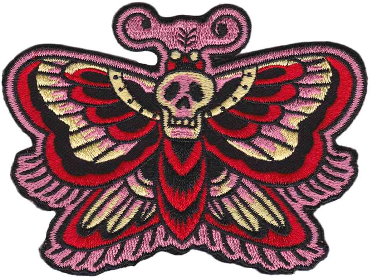 Deaths head moths patch - Sourpuss