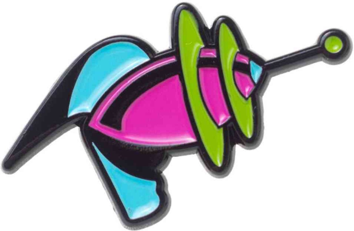 Space Ray Gun pin multicolours - Sourpuss