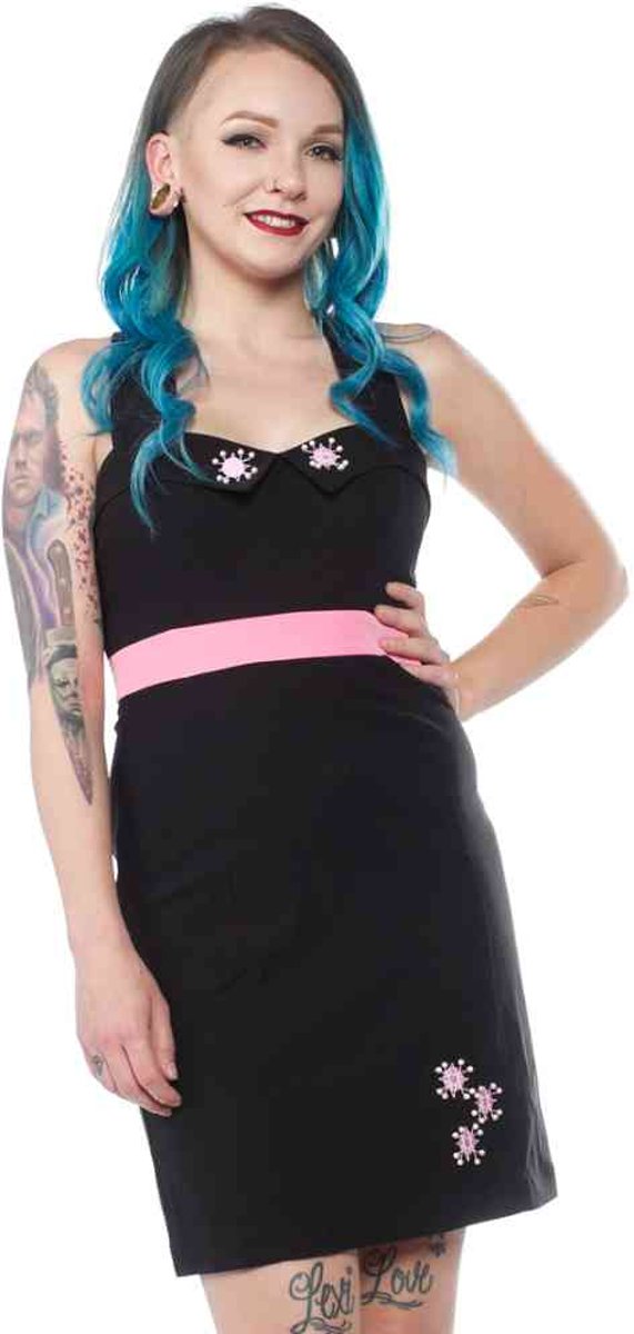 sourpuss sputnik veronica wiggle jurk - L