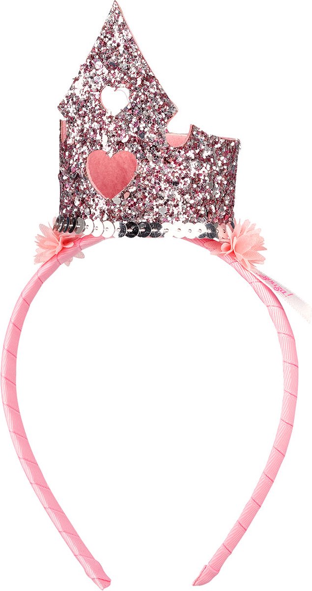   - Kroon op diadeem - Carlyn pink