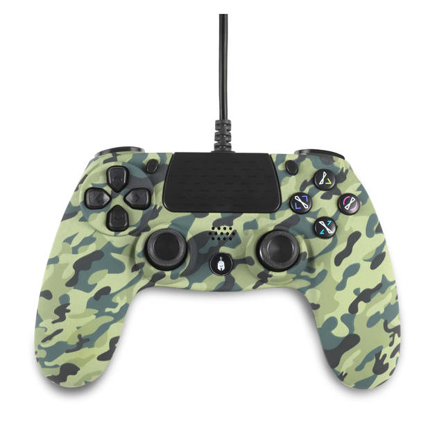 Hoplite Wired Controller Groene Camo - PC & PS4