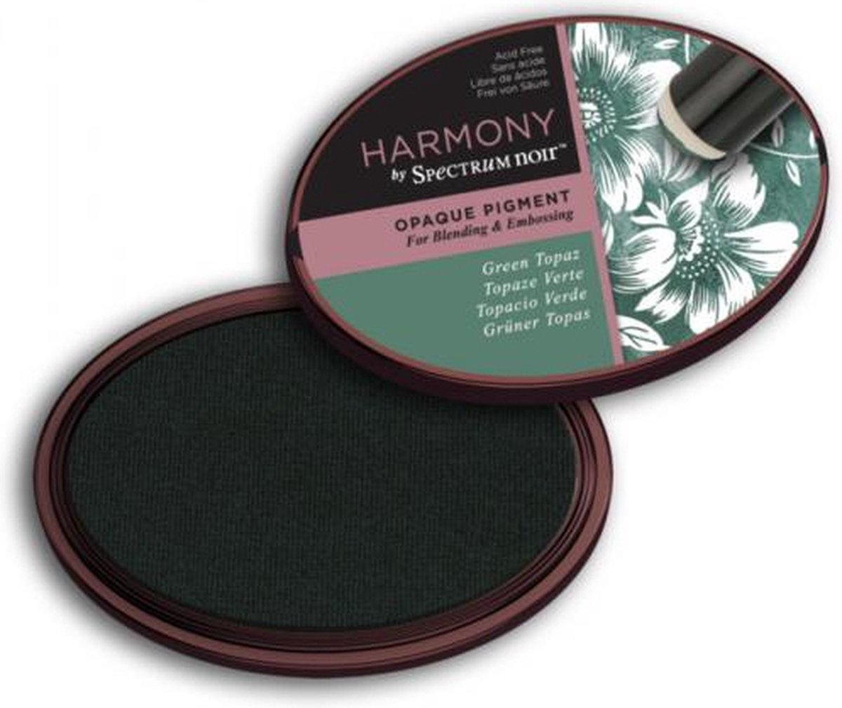 Spectrum Noir Inktkussen - Harmony Opaque Pigment - Green Topaz (Groene topaas)