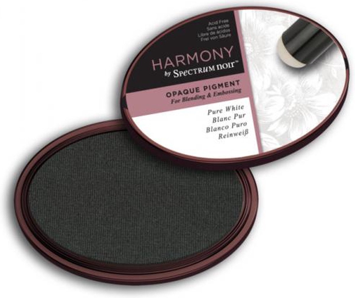 Spectrum Noir Inktkussen - Harmony Opaque Pigment -Pure White (Puur Wit)