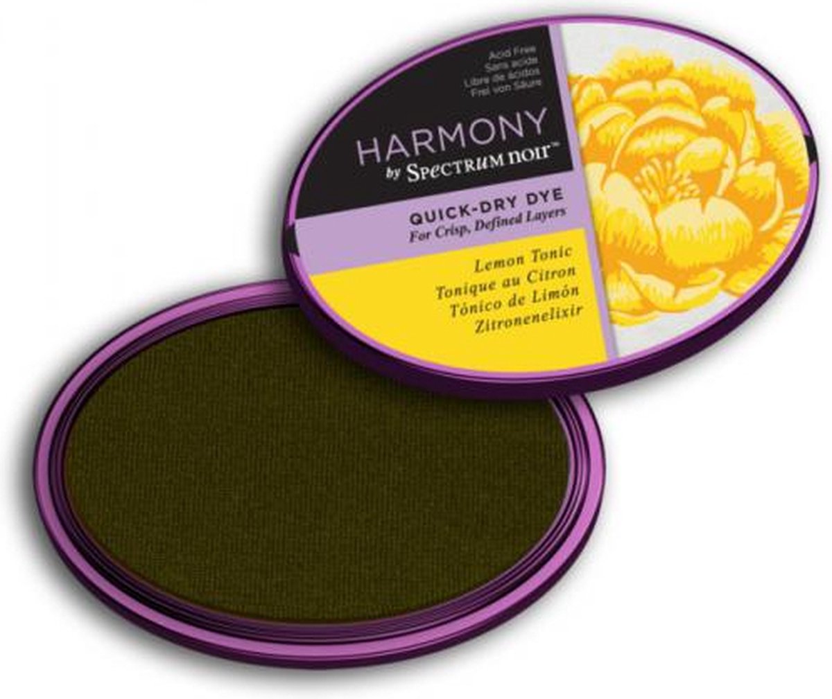 Spectrum Noir Inktkussen - Harmony Quick Dry - Lemon Tonic (Citroentonic)