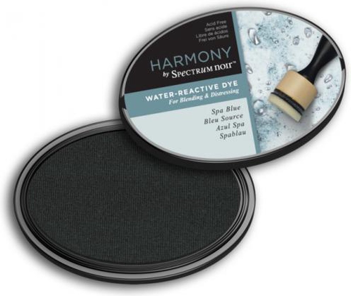 Spectrum Noir Inktkussen - Harmony Water Reactive - Spa Blue (Spablauw)