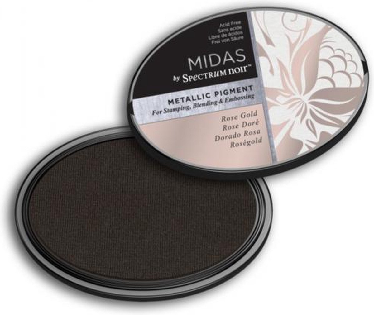 Spectrum Noir Inktkussen - Midas Metallic - Roze Goud