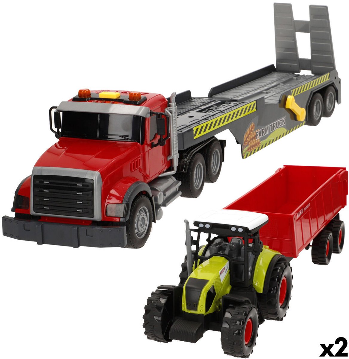 Carrier Vrachtwagen   53 X 15 X 10 CM (2 Stuks)