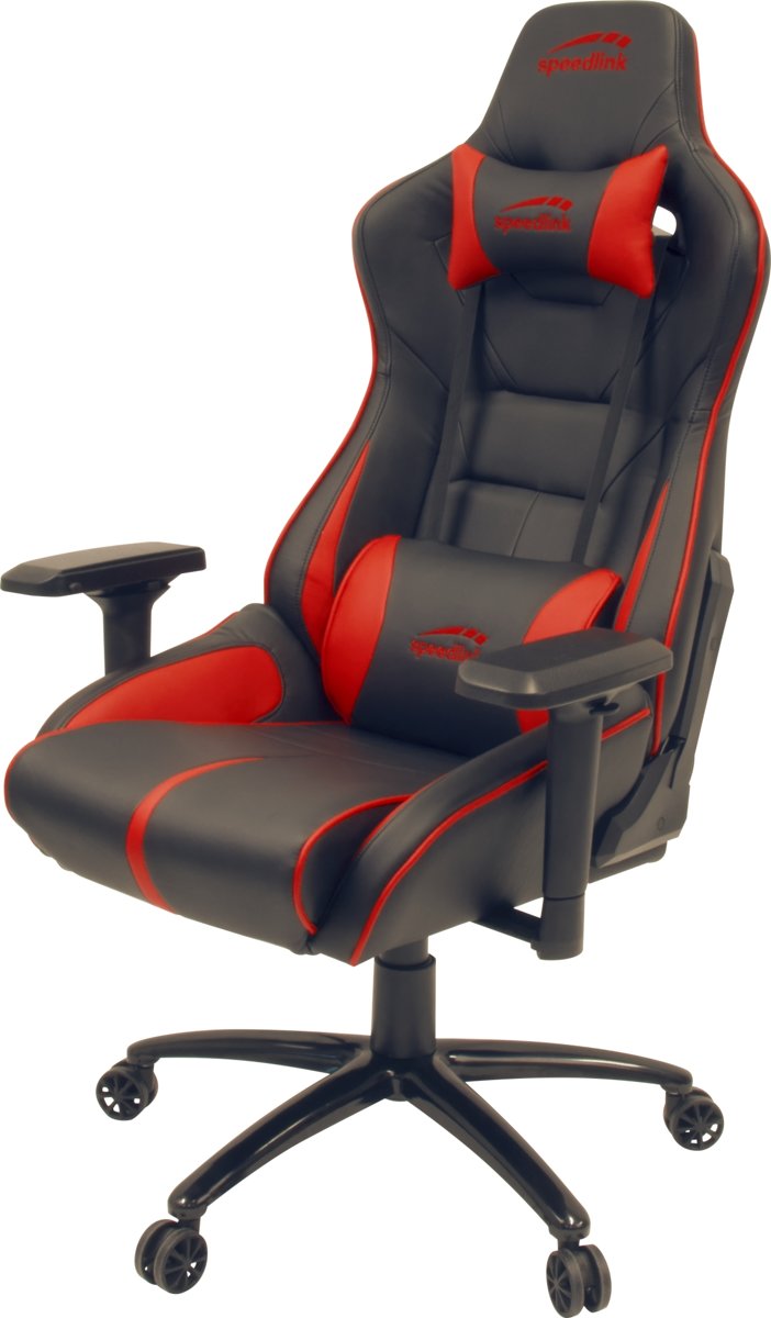 Speedlink ARIAC Premium - Gamestoel - Zwart / Rood