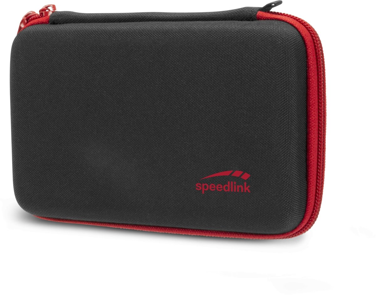 Speedlink CADDY Padded - Beschermhoes - New Nintendo 2DS XL - Zwart / Rood