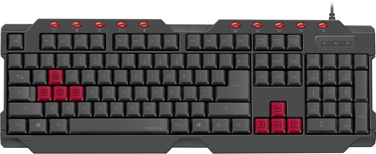 Speedlink FERUS - Gaming Toetsenbord - UK Layout