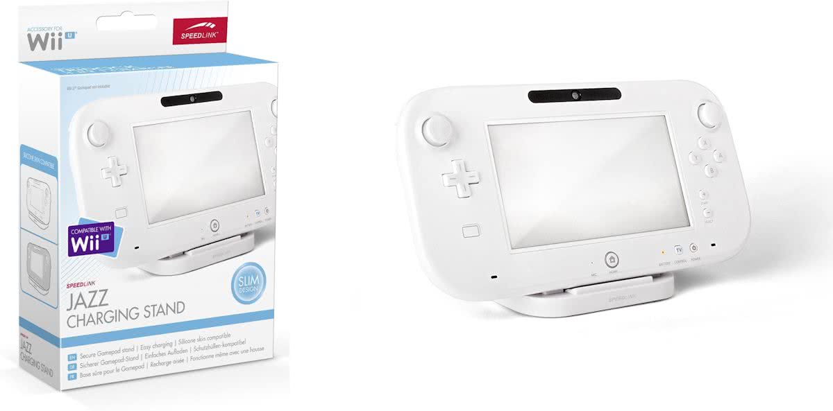 Speedlink JAZZ Oplaad Stand Wit Wii U