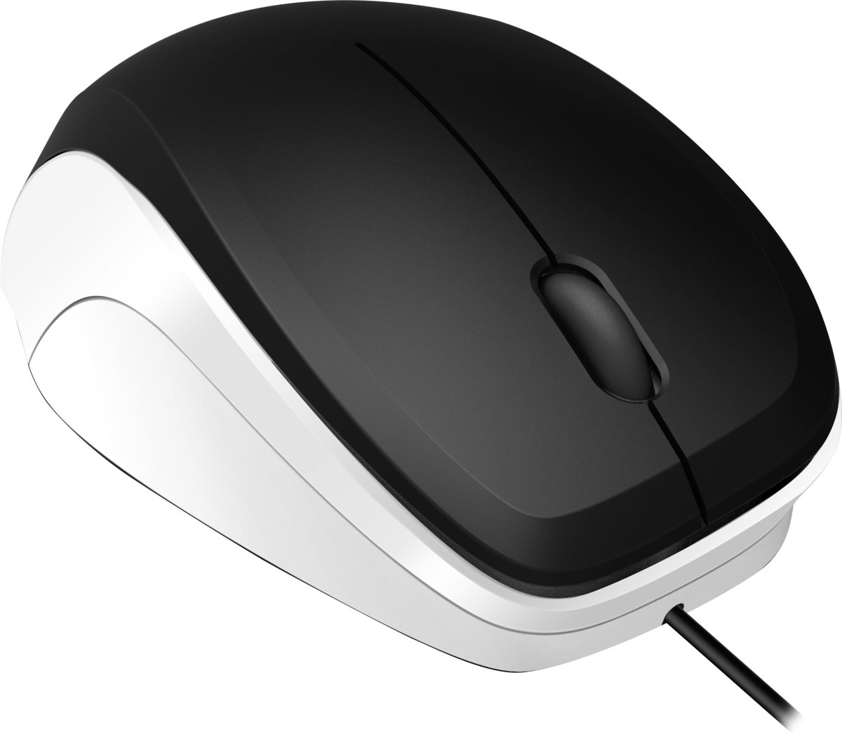 Speedlink LEDGY Silent USB Mouse - Zwart / Wit