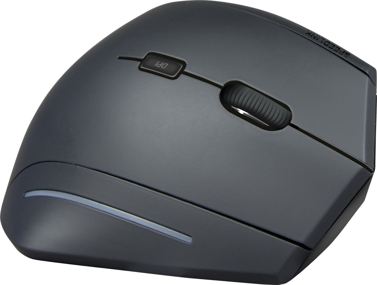 Speedlink MANEJO - Ergonomic Vertical Wireless Mouse - Zwart