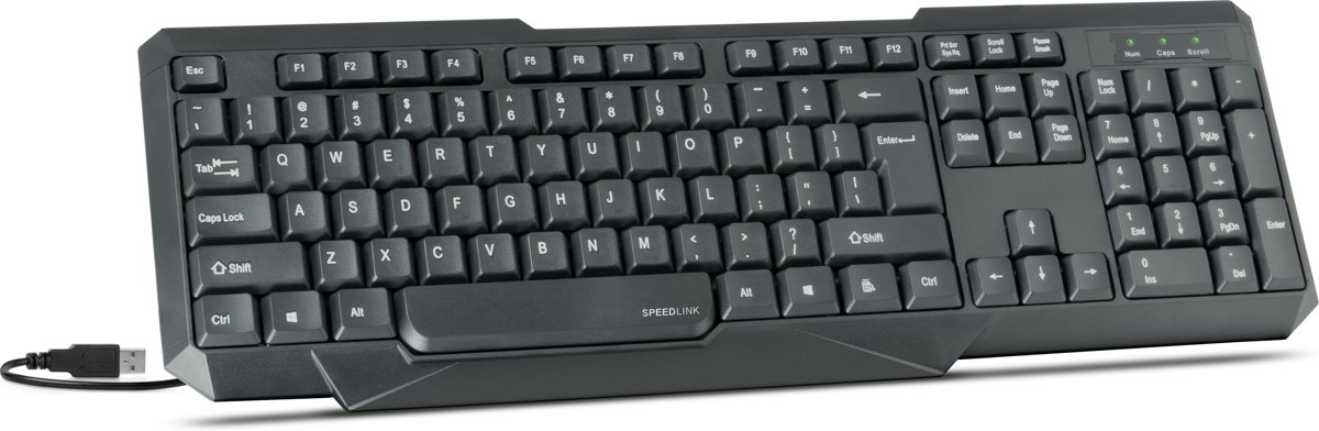 Speedlink SCRIPSI - Toetsenbord - Qwerty