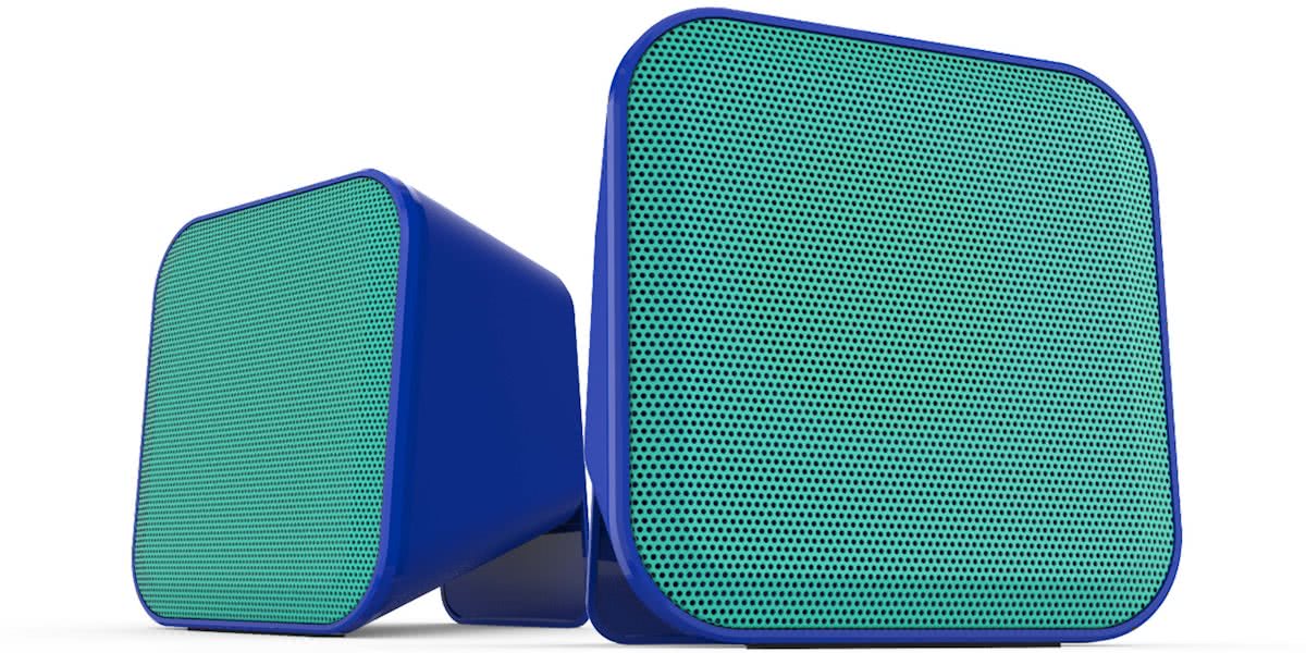 Speedlink SNAPPY Stereo Speakers - Blauw / Turquoise