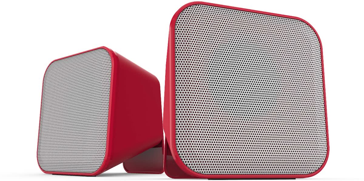 Speedlink SNAPPY Stereo Speakers - Rood / Wit