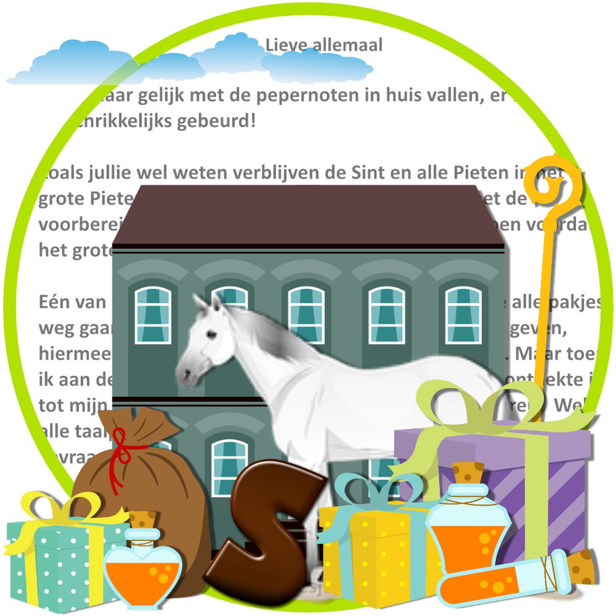 Speurtocht voor kinderen – Sinterklaas editie – ‘Het magische wortelsap’ - 4 t/m 6 jaar - compleet draaiboek - print zelf uit – snel in huis!