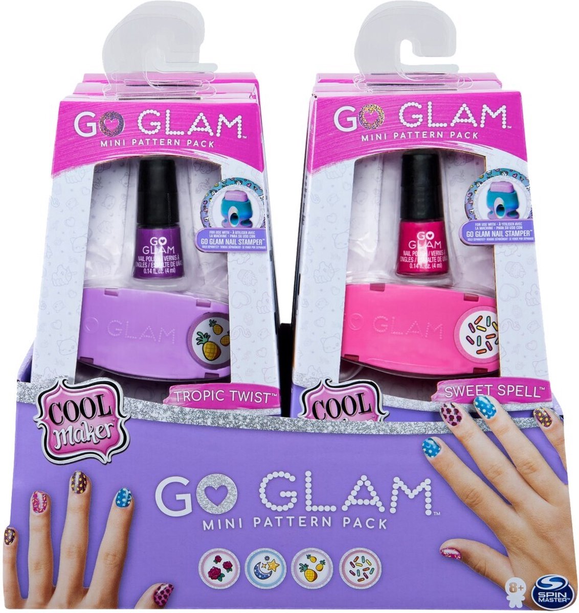 Cool Maker Go Glam Nail Fashion Pack Mini Assorti