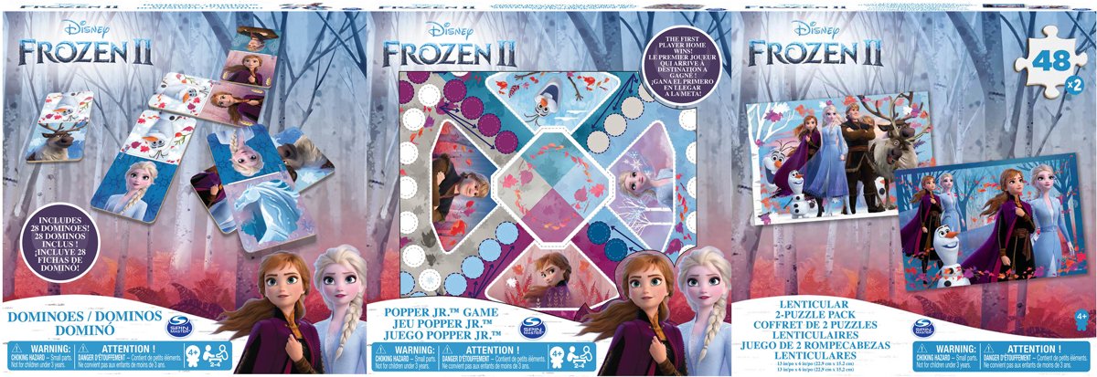 Frozen 2 - 3 Pack Games Bundle