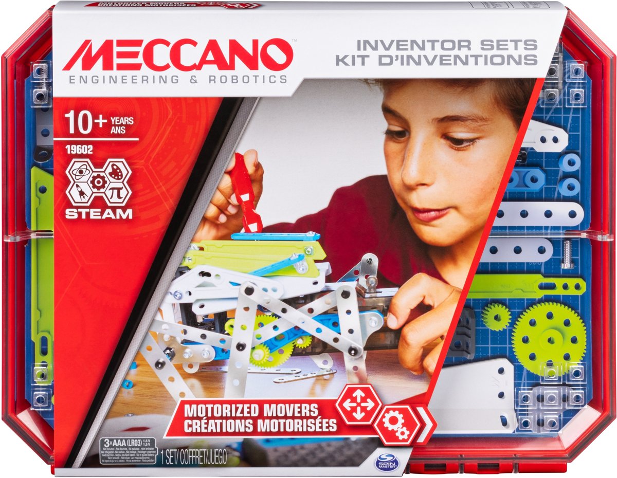 Meccano Inventor Set 5: Gemotoriseerd