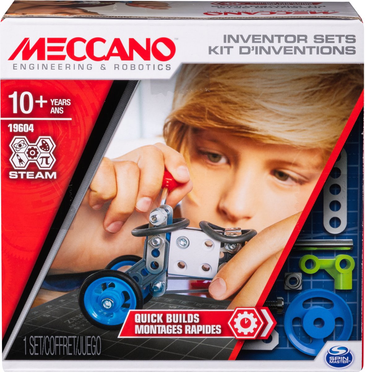 Meccano inventor Set 1: Knutselaar