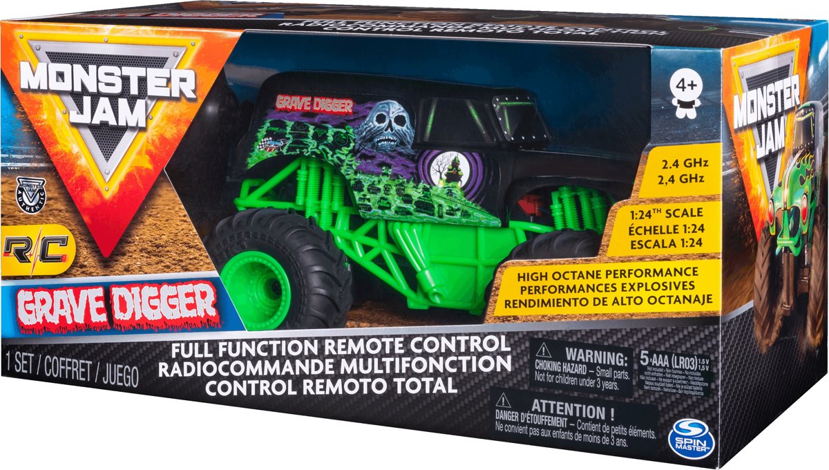 Monster Jam 1:24 RC - Gravedigger