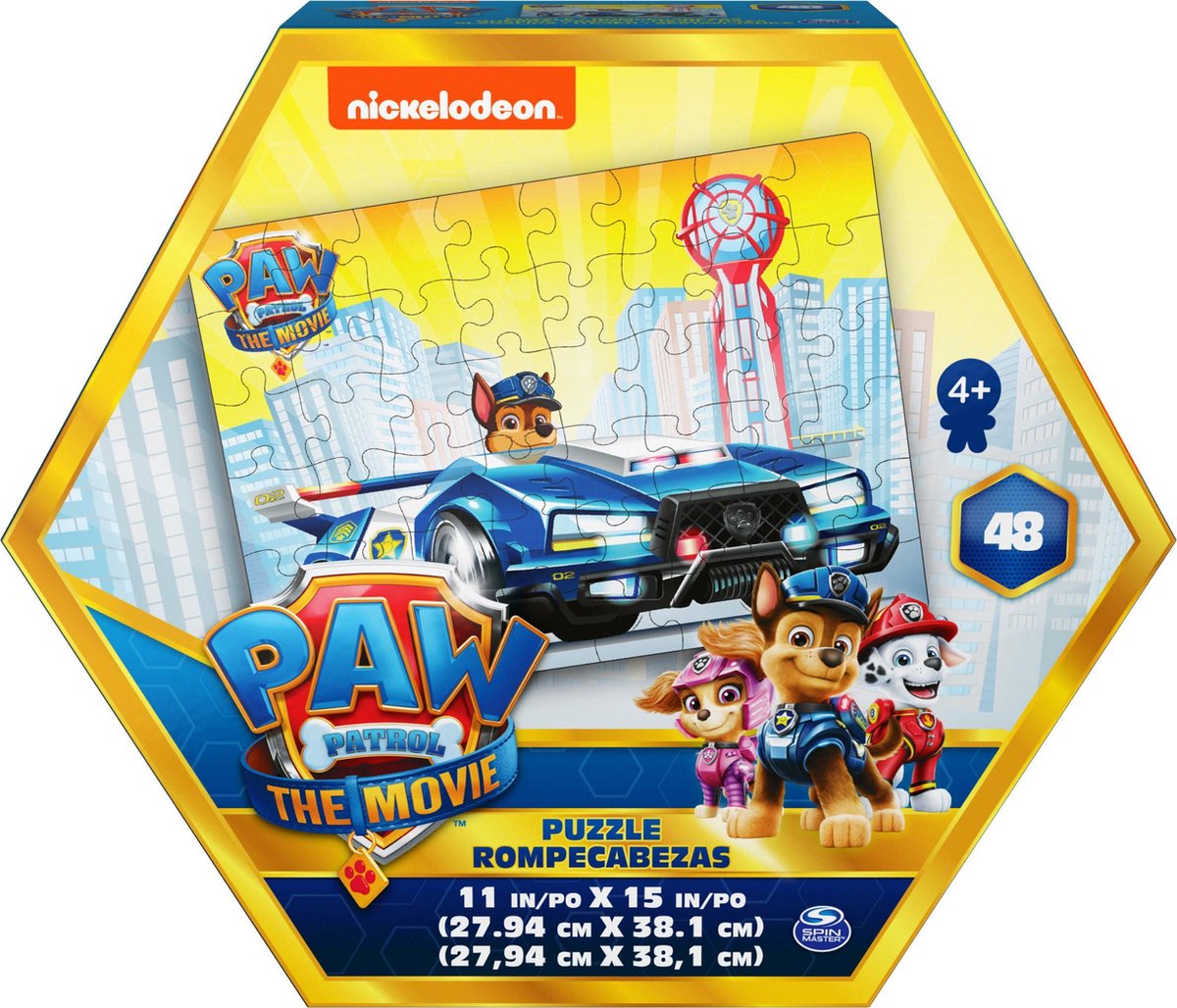 PAW Patrol De FIlm, 48-delige puzzel voor kinderen