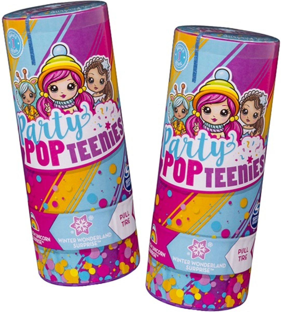 Party PopTeenies Surprise Popper 2 stuks