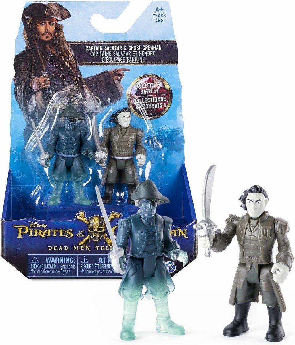 Pirates Of The Caribbean Salazars Revenge - Captain Salazar vs. Ghost Crew Figure